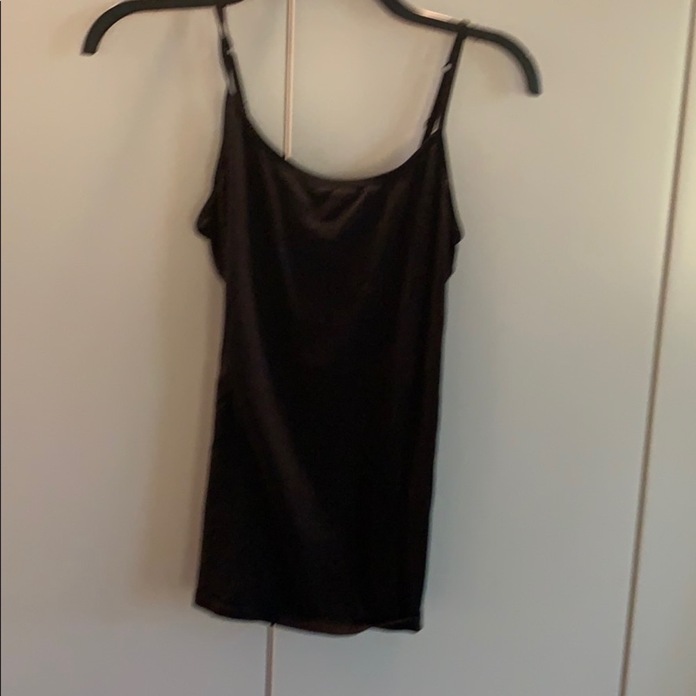 Black tank top